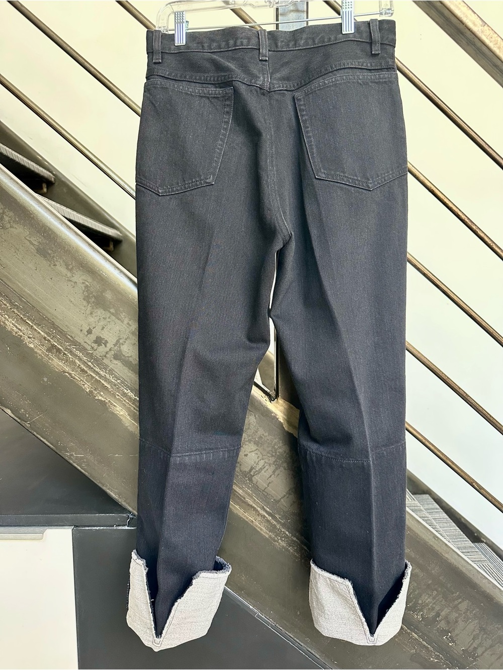 CELINE Phoebe Philo rare clean black denim jeans sz 40 - Picture 4 of 15